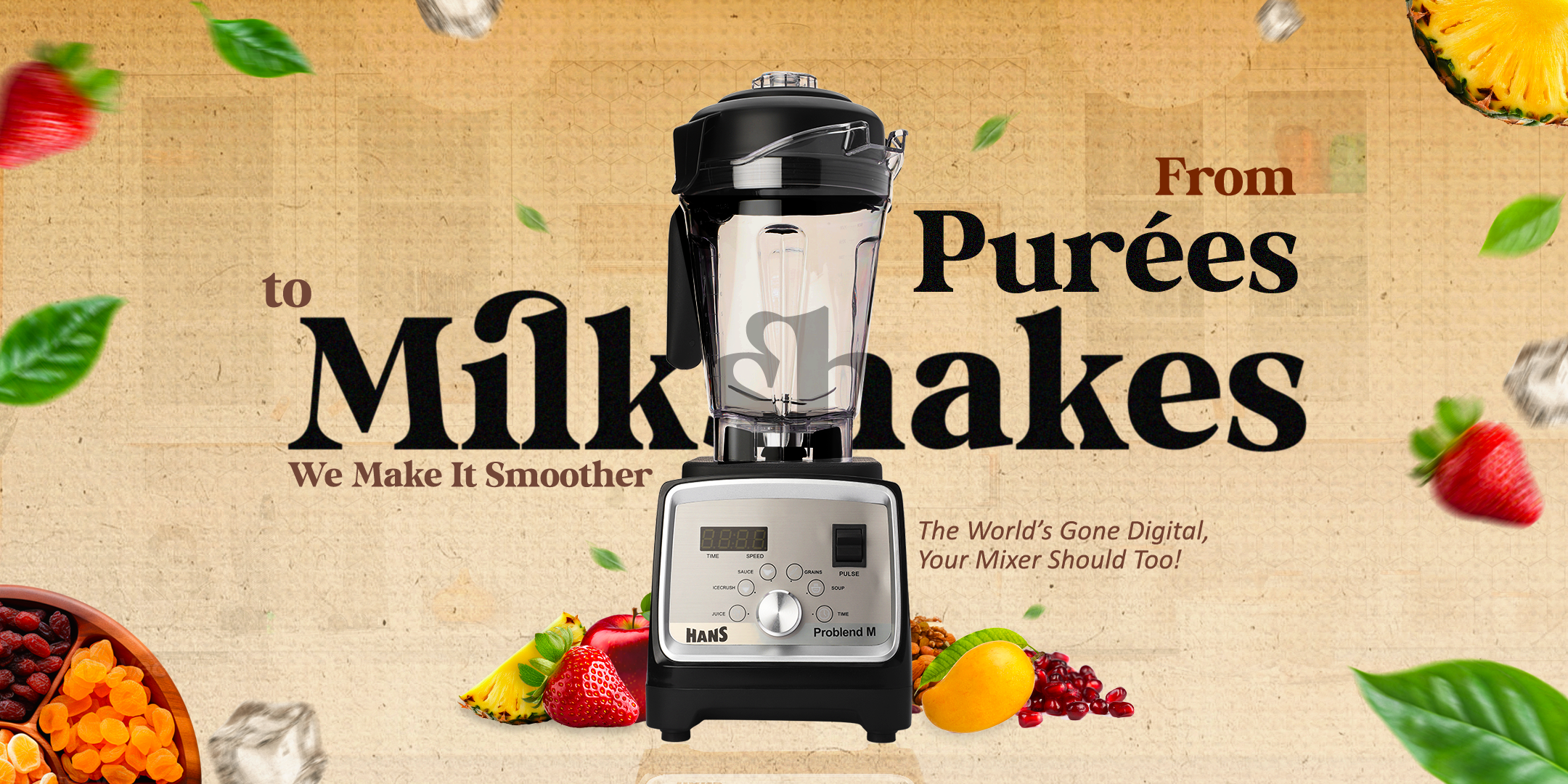 Banner for the Dominar series mixer grinder